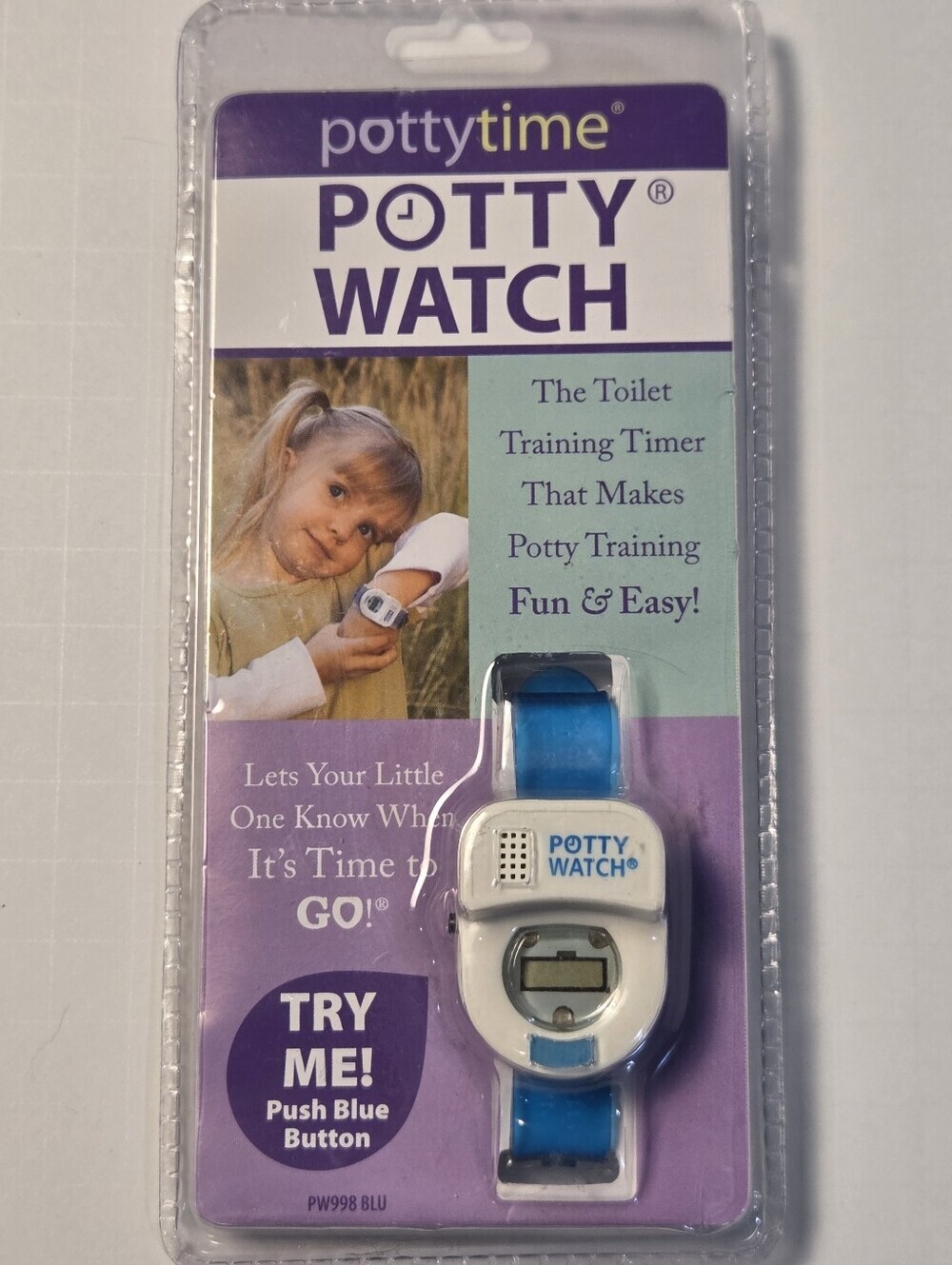 Potty Time Potty Watch NWT
